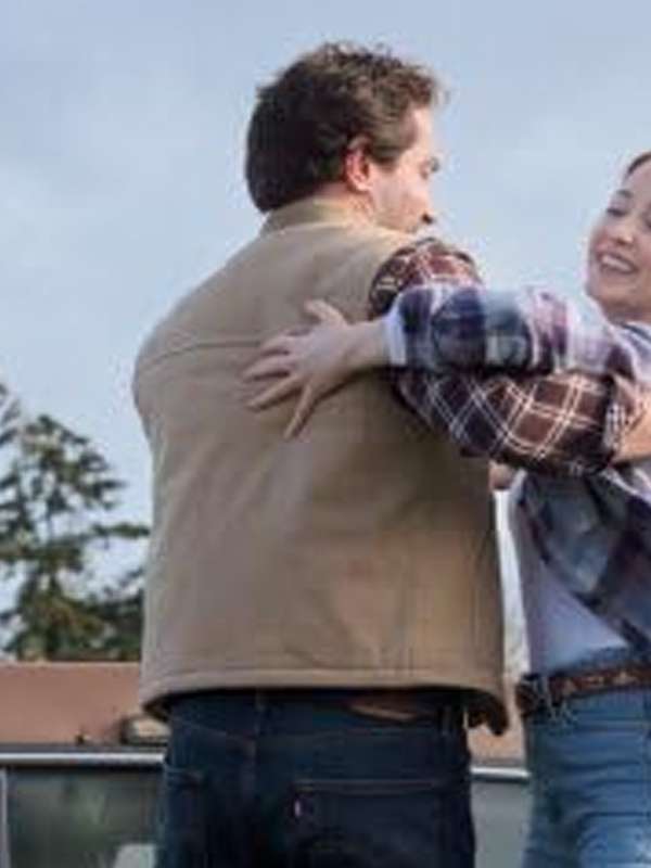The Wish Swap Jake Foy Brown cotton Vest