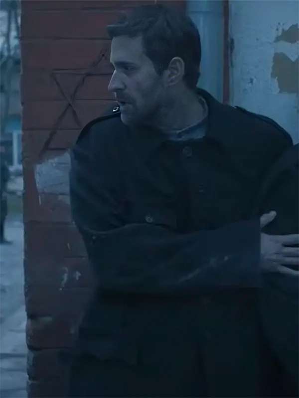 Oliver Jackson Cohen The World Will Tremble Black Wool Jacket