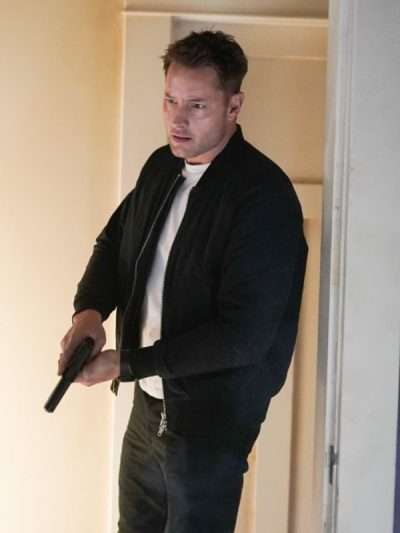 Justin Hartley Tracker S02 Bomber Jacket