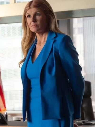 Valerie Whitesell Zero Day Connie Britton Blue Blazer