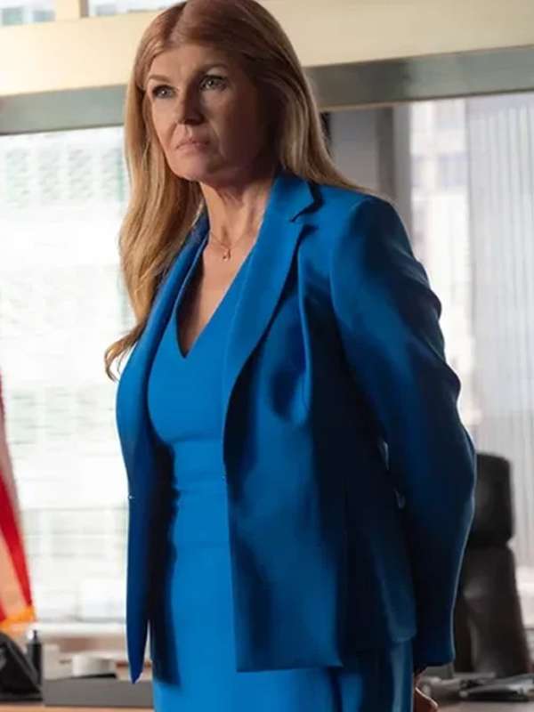 Valerie Whitesell Zero Day Connie Britton Blue Blazer