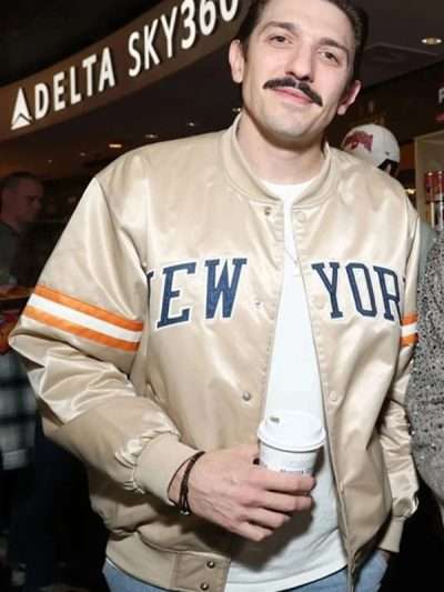 Andrew Schulz WWE Raw New York Beige Jacket