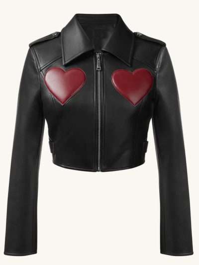 WWE Raw 2025 Liv Morgan Black Leather Jacket