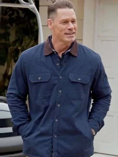John Cena What Drives You with Blue Jacket