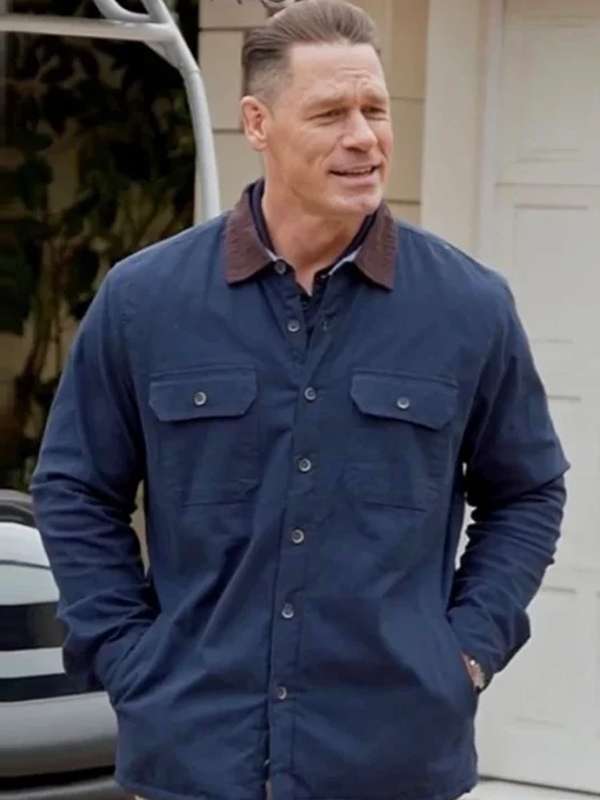 John Cena What Drives You with Blue Jacket