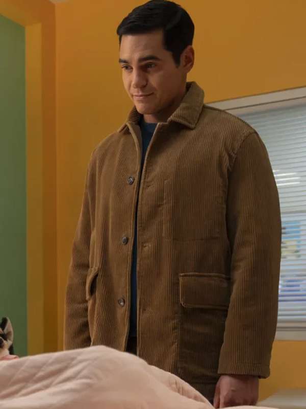 Ramón Rodríguez Will Trent S03 Brown Jacket