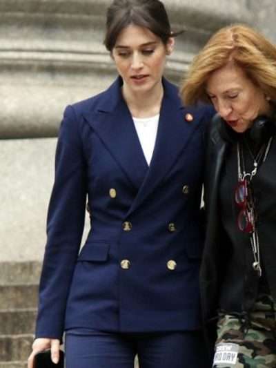 Zero Day Lizzy Caplan Blue Blazer