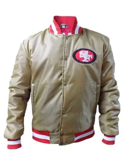 San Francisco 49ers Gold Jacket