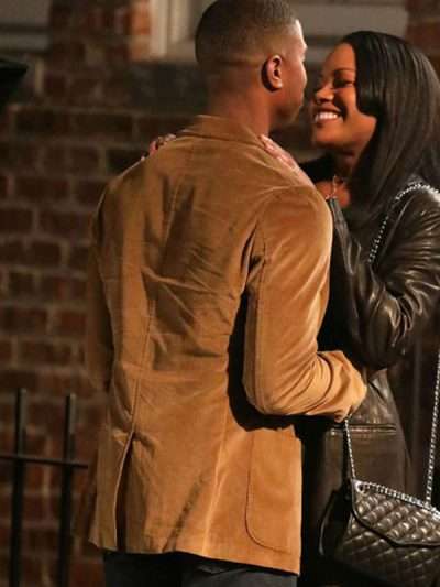Michael B. Jordan A Journal for Jordan Brown Blazer Coat