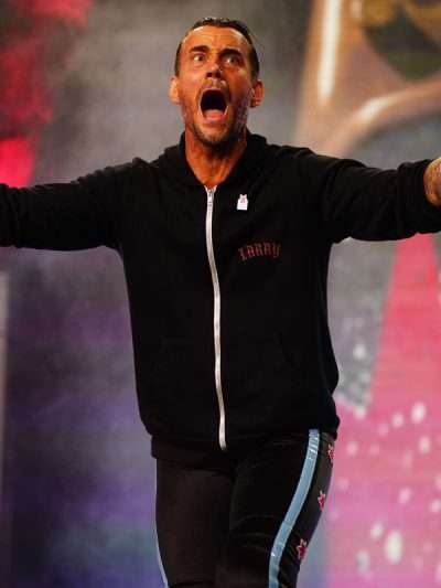 AEW Rampage CM Punk Larry Black Hoodie