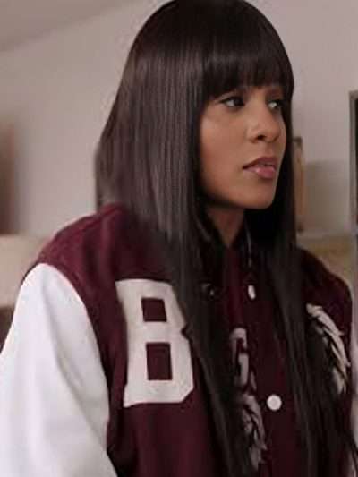All American Homecoming Simone Hicks Varsity Jacket