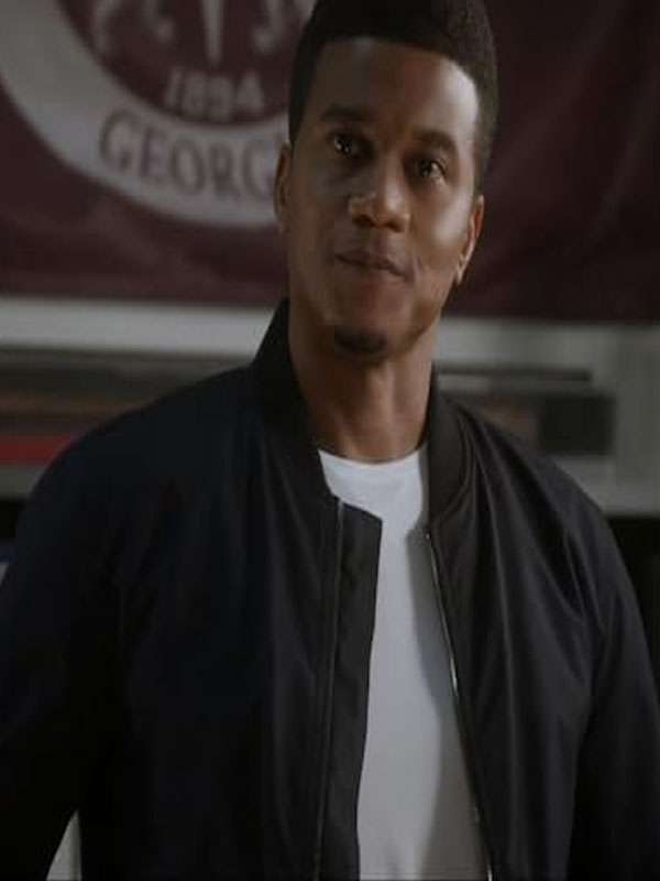 Marcus Turner All American Homecoming Black Bomber Jacket