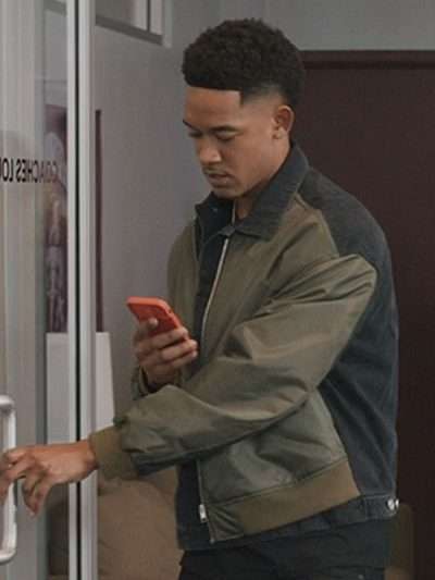 All American Homecoming S02 Damon Sims Bomber Jacket