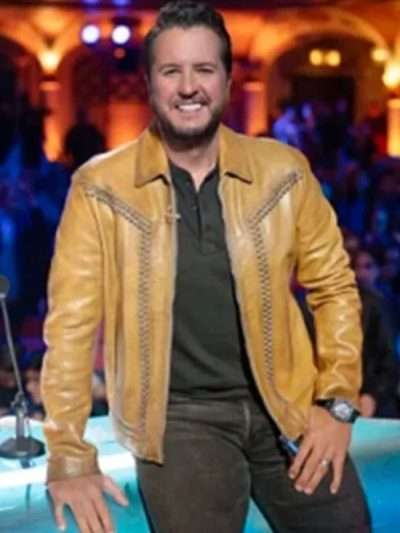 Luke Bryan American Idol S23 Leather Jacket