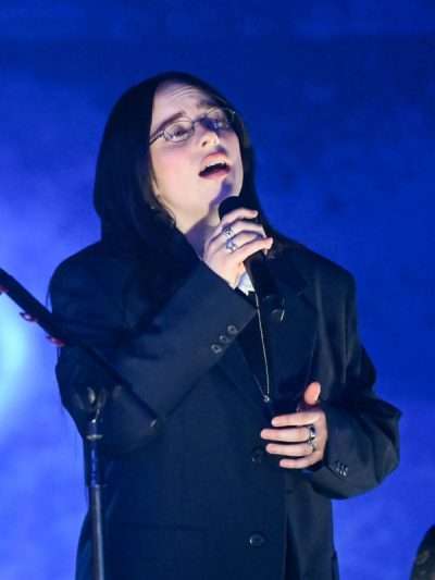 American Singer Billie Eilish iHeartRadio Music Awards 2025 Black Blazer