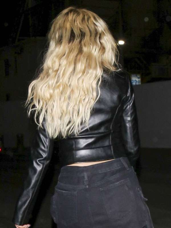 Camila Cabello Cropped Leather Jacket