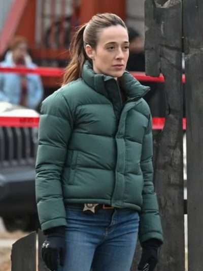 Kim Burgess Chicago PD S12 Puffer Jacket