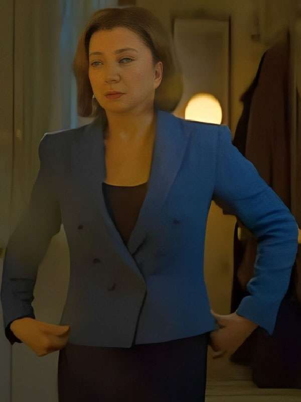 Dr. Muriel Landon Brilliant Minds Blue Blazer