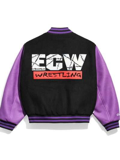 ECW Wrestling Varsity Bomber Jacket