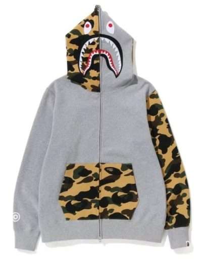 Bape Grey Camo Hoodie
