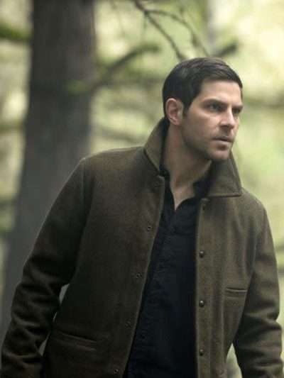 Grimm S06 Nick Burkhardt Green Wool Jacket