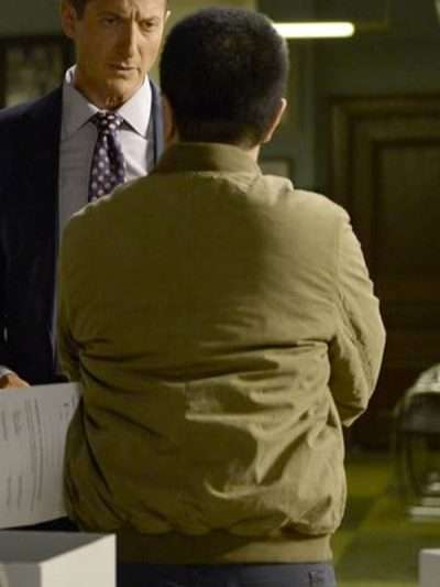 Grimm S06 Sergeant Drew Wu Green Bomber Jacket