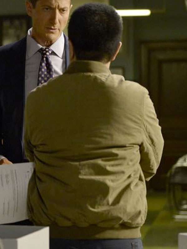 Grimm S06 Sergeant Drew Wu Green Bomber Jacket