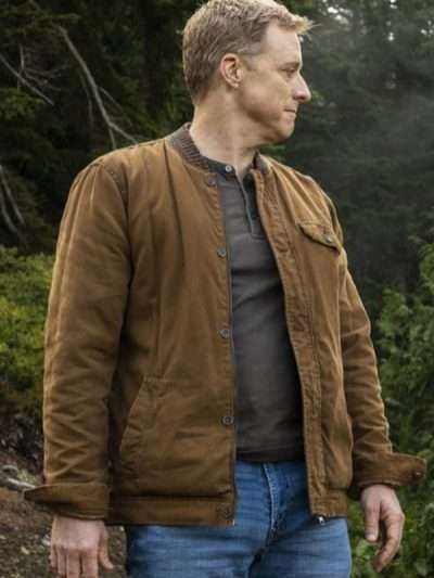 Resident Alien Harry Vanderspeigle Brown Cotton Jacket
