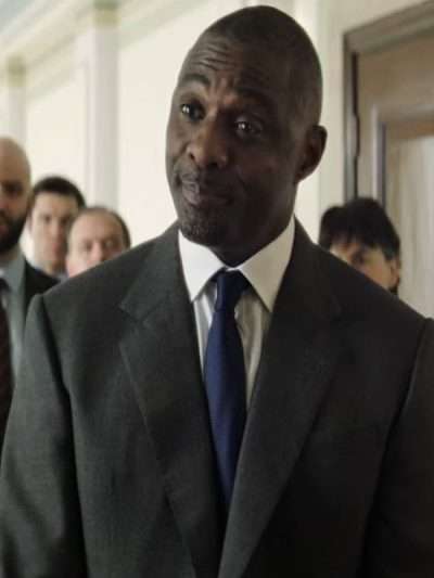 Idris Elba Heads of State 2025 Grey Suit