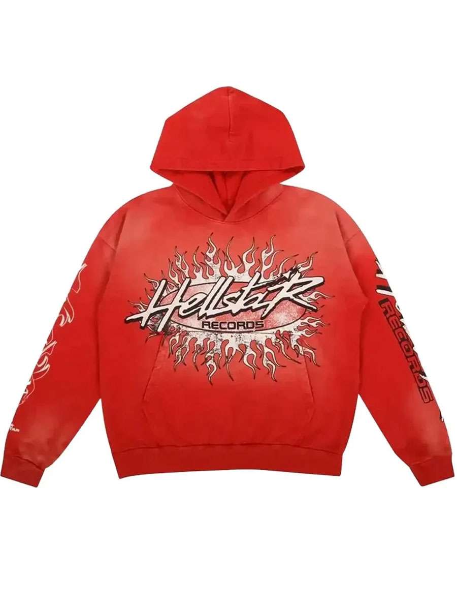 Red Hellstar Records Hoodie