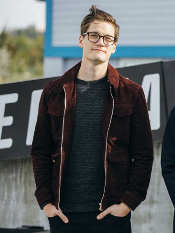 Jesse Mills Hudson and Rex S02 Suede Leather Jacket