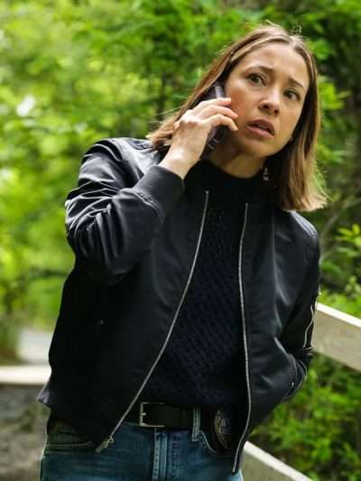 Sarah Truong Hudson and Rex S07 Black Bomber Jacket