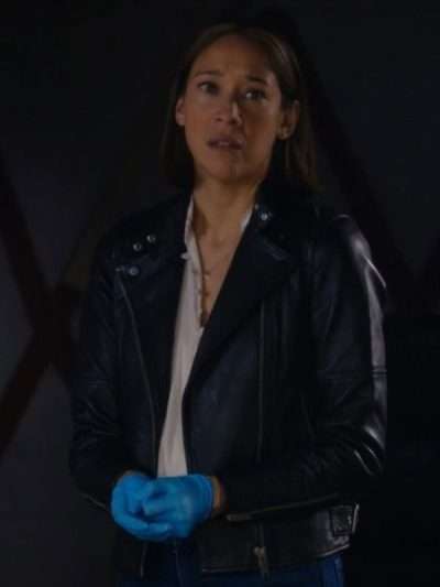 Sarah Truong Hudson and Rex S05 Black Leather Jacket