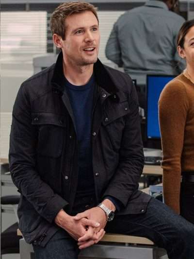 Hudson and Rex S03 Charlie Hudson Black Jacket