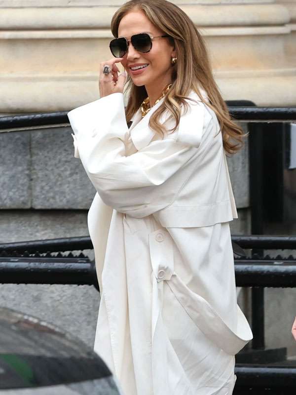 Jennifer Lopez Office Romance White Coat