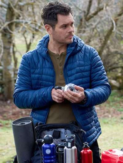 Erik Valdez Journey to You Blue Puffer Jacket