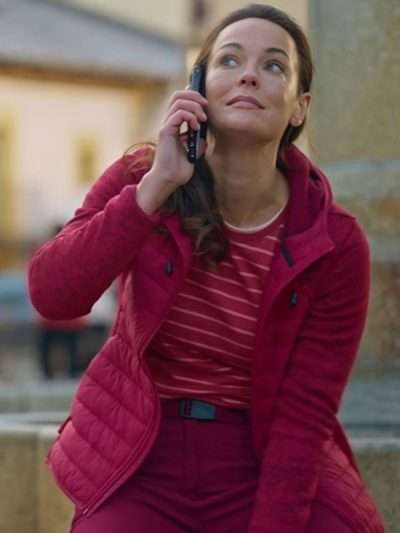 Journey to You 2025 Erin Cahill Pink Hooded Jacket