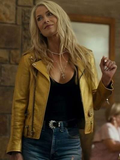 Angela Norris Landman Leather Jacket