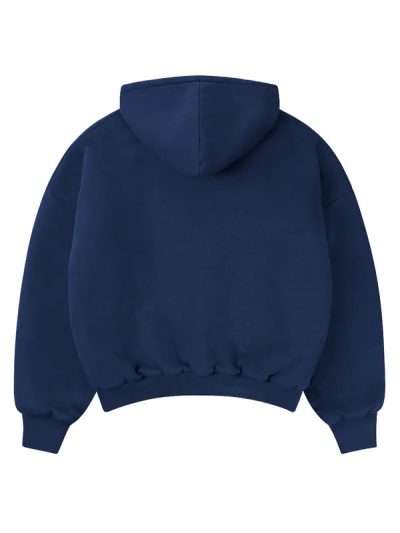 Navy Blue Humane Blanks Hoodie