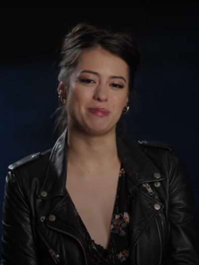 Amber Midthunder Novocaine 2025 Black Leather Jacket