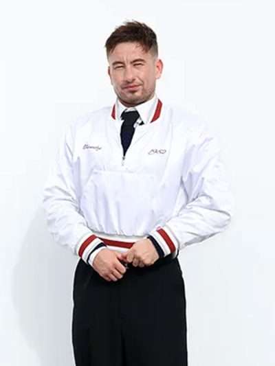 Barry Keoghan White Jacket