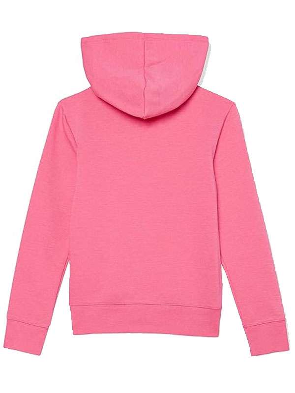 Women Pink Gap Zipper Hoodie
