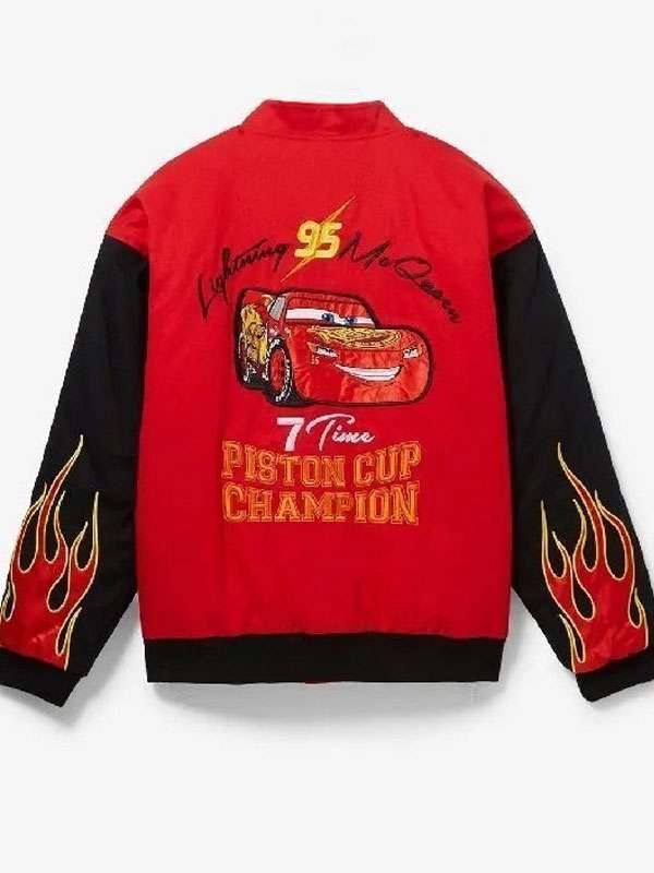 Piston Cup Champions Lightning Mcqueen Racing Jacket