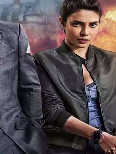 Priyanka Chopra Jonas Heads of State 2025 Bomber Jacket
