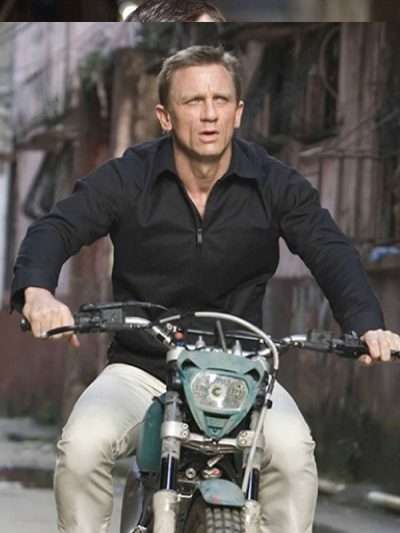 James Bond Quantum of Solace Black Jacket