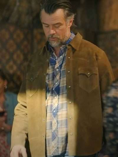Josh Duhamel Ransom Canyon S01 Suede Leather Jacket