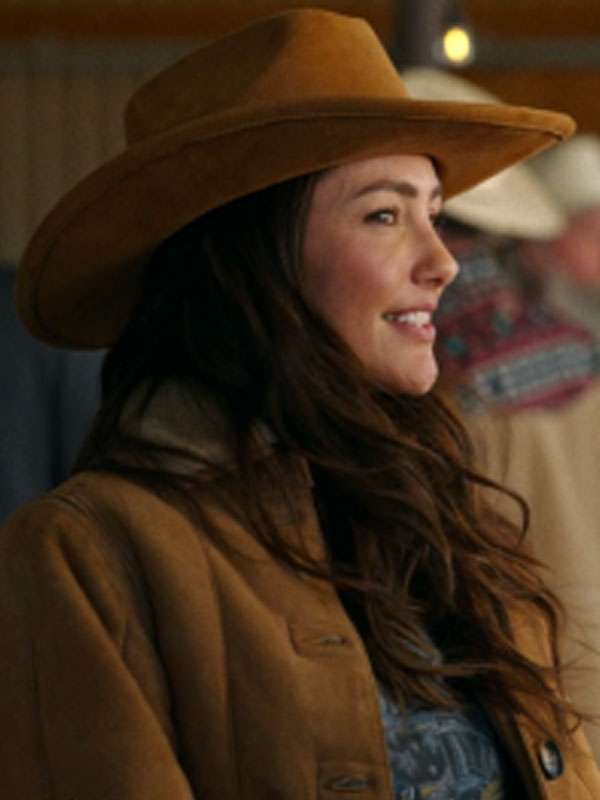 Ransom Canyon S01 Minka Kelly Brown Jacket