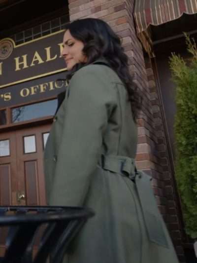 Detective Lena Torres Resident Alien Green Trench Coat