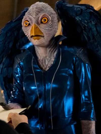 Heather Resident Alien Blue Costume Jacket