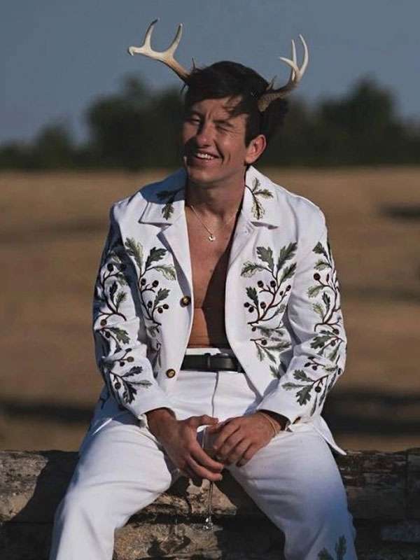Oliver Quick Saltburn White Jacket